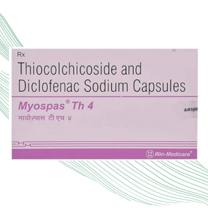 Myospas TH 4MG - Strip of 10 Tablets
