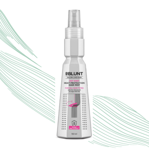 BBLUNT Hot Shot - Heat Protection Hair Mist - 150ml | No Sulphate, No Paraben, No SLS with Grapeseed Oil & Provitamin B5 | Designed for Indian Hair | For Men & Women