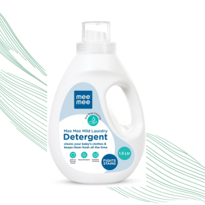 Mee Mee Mild Anti Bacterial Baby Liquid laundry Detergent (Bottle, 1 Litre)