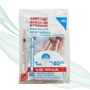 Dispovan - 1ml syringe