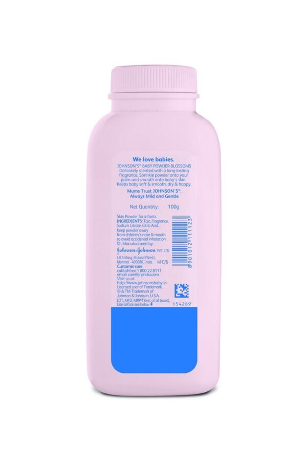 Johnson's Baby Powder Blossoms /100g - Image 3