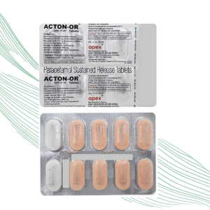 Acton-OR - Strip of 10 Tablets