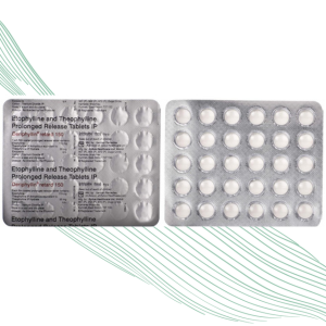 Deriphyllin Retard 150 - Strip of 30 Tablets