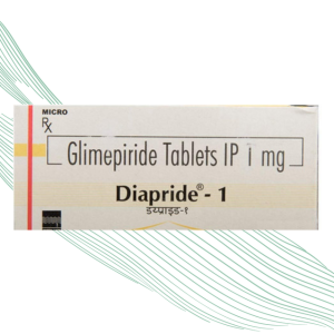 Diapride 1 - Strip of 30 Tablets