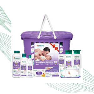 Himalaya Baby Basket Gift Pack (Violet)