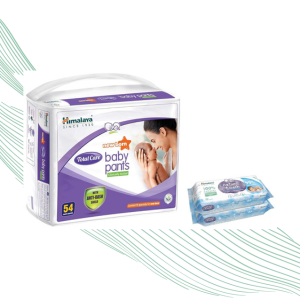 Himalaya Total Care Baby Pants - New Born 54 Count