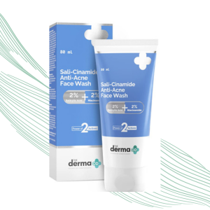 The Derma Co Sali-Cinamide Anti-Acne Face Wash / 80ml
