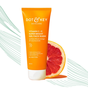 DOT & KEY Vitamin C + E Super Bright Gel Face Wash |100 Ml