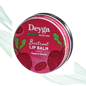 Deyga Beetroot Lip Balm | Lip Care | For Dry & Chapped Lips | For Pigmented Lips | For Women & Men (Classic Lip Balm), 1 Count