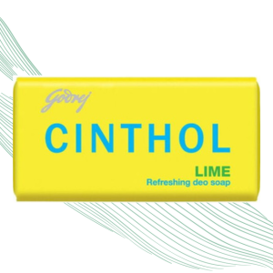 Cinthol Lime Soap, 100g  - 99.9% Germ Protection | Lime Fresh Fragrance | Soaps For Bath Grade 1 Soap | For All Skin Types