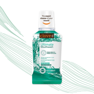 Clove Ultimate Cool Mint Antibacterial Mouthwash,250ml