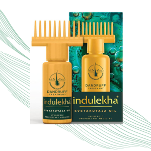 Indulekha Svetakutaja Oil|Ayurvedic Medicinal oil for dandruff treatment|100ml