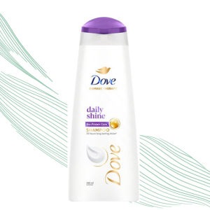 Dove Daily Shine Shampoo For Dull Hair, 340 ml