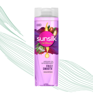 Sunsilk Argan Oil & Rosemary Frizz Smooth Oil Blends Shampoo  195 ML