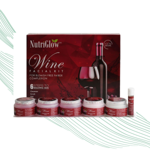 NutriGlow Wine Facial Kit For Women