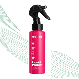 Matrix Opti.Repair Professional Porosity Filling Spray | Liquid Protein + Vitamin B5 | Repairs Damage from 1st Use* | Heat Protection, reduced Split Ends, Breakage, Knotting, 100 ml